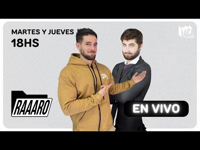 PRIMER PROGRAMA de RARO con TOMAS DÍAZ CUETO y EL PRESTO | Laca Stream