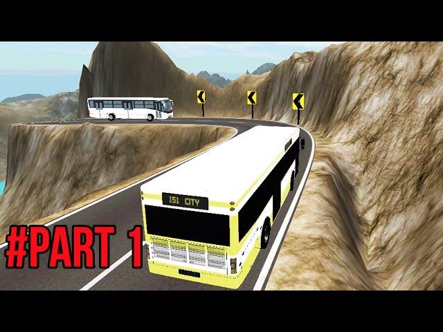 Bus simulator 3D Driving Roads Android Gameplay Walkthrough Part 1 [HD]