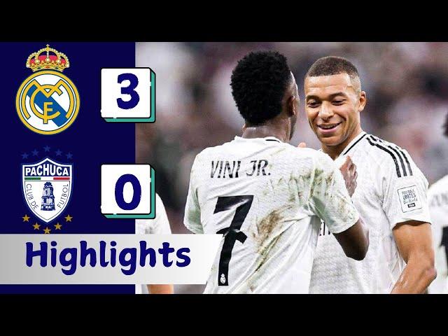 HIGHLIGHTS - Real Madrid vs Pachuca 3-0 All Goals & Extended Highlights | FIFA Club World Cup 2024