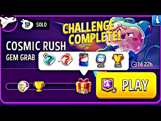 cosmic rush gem grab blow em up solo challenge | 1750 score very easy challenge