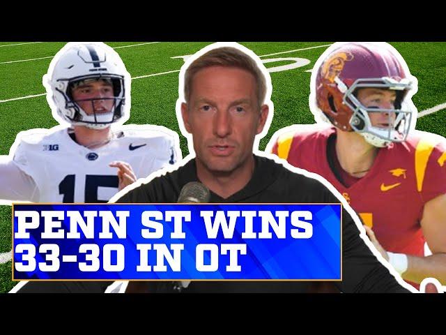 Penn State comes back from a 14-point deficit to beat USC in overtime | Joel Klatt Show