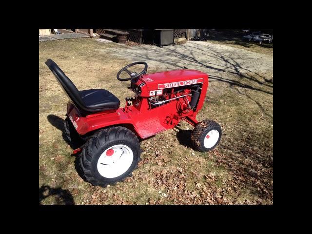How to restore a 1976 Wheel Horse C120 tractor