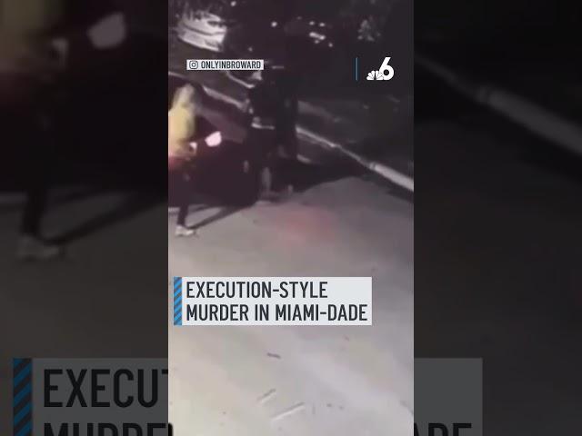 Man’s execution-style murder caught on camera in North Miami Beach #Florida