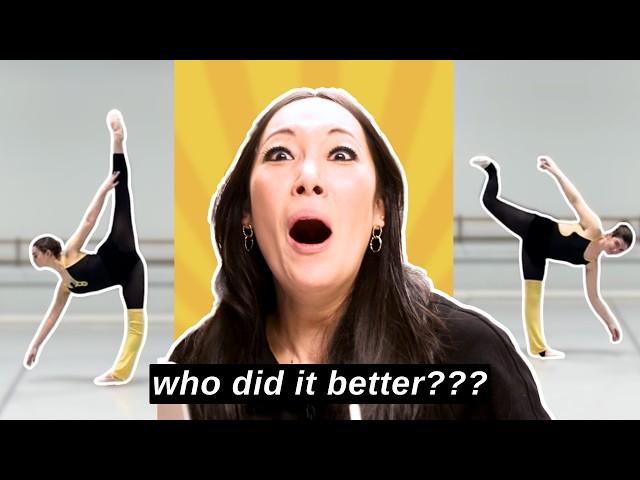 pointe shoe fitter reacts to BALLET TIKTOK 42