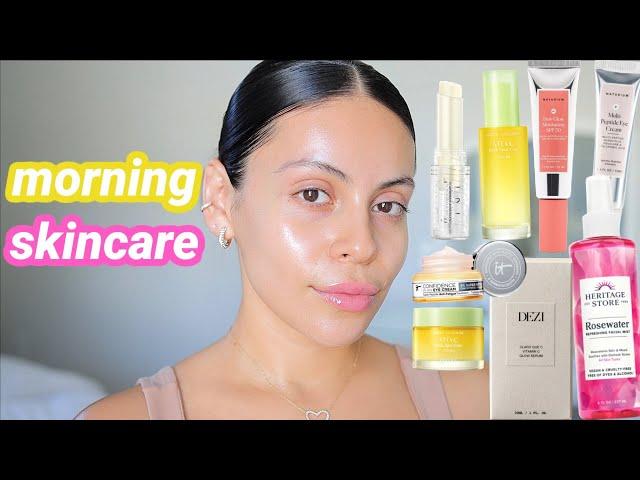 Morning skincare routine + my favorite products ️