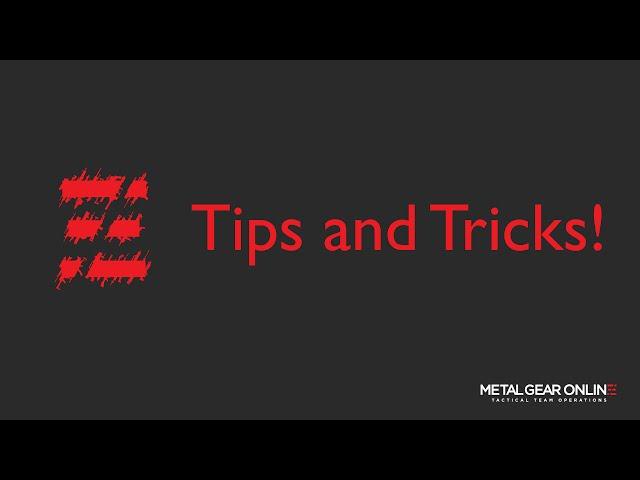 MGO3 The Dee's Infiltrator Tips and Tricks