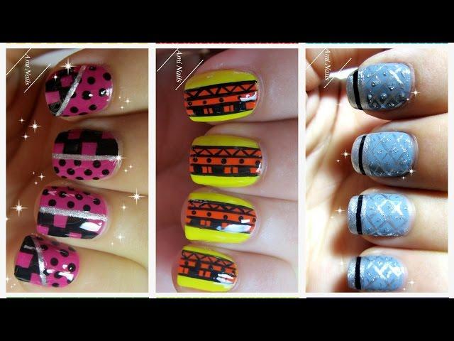 3 Easy Nail Art for Beginners | Ami Nails