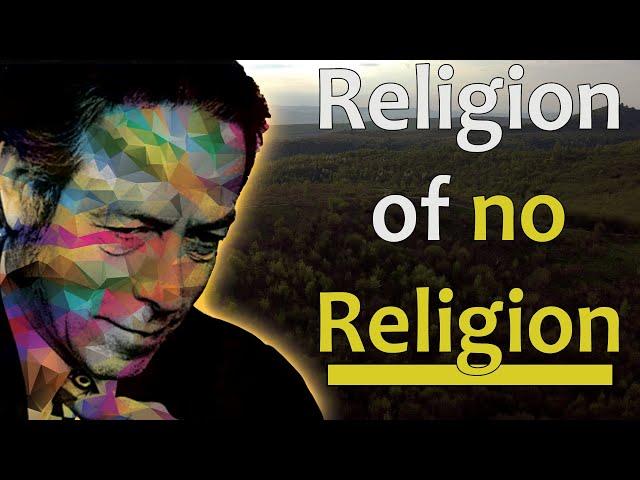 Alan Watts' Unveiling The Religion of No Religion with Drone Cinematic Footage