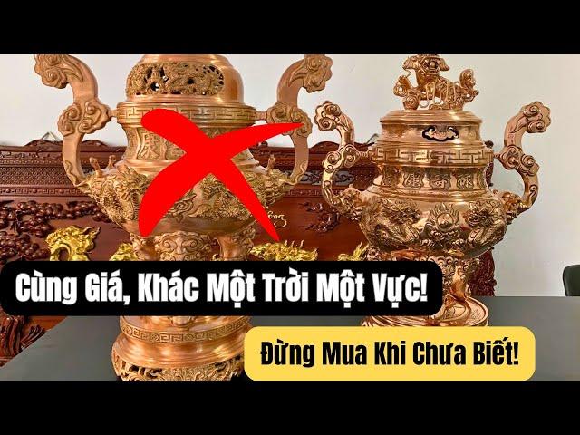 Mua Đỉnh Đồng Đỏ 60cm – 90% Người Chọn Nhầm Vì Thiếu Kiến Thức Này