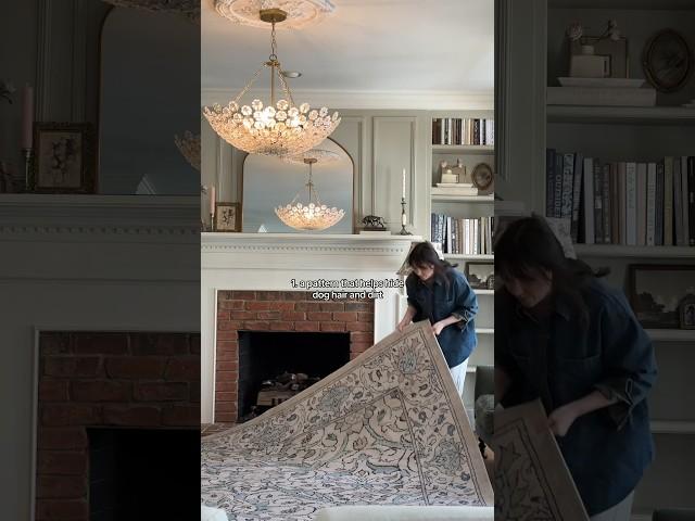 The winning rug for this room… #RuggablePartner