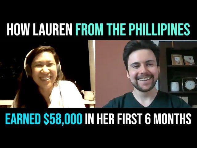 Drop Servicing Blueprint Review - How Lauren Earned $58,000 In Her First 6 Months - Dylan Sigley