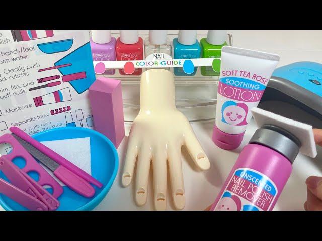 [Toy asmr]Bling Bling Nail CareMelissa&Doug Nail Toy 네일아트 장난감 언박싱