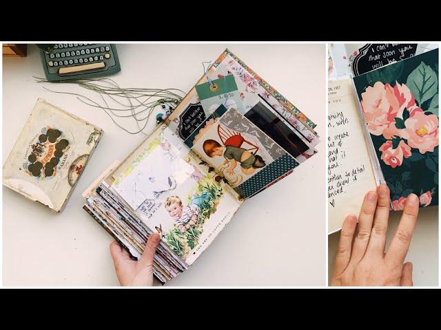 Junk Journal With Me | Ep 47 | Journaling Process Video