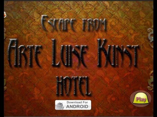 Escape From Arte Luise Kunst Hotel walkthrough - Eightgames.., .