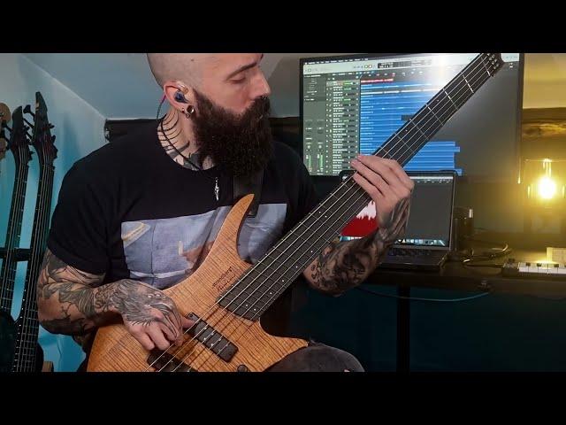 Ne Obliviscaris - Misericorde I & II @MartinoGarattoni bass PT for @StrandbergguitarsOfficial