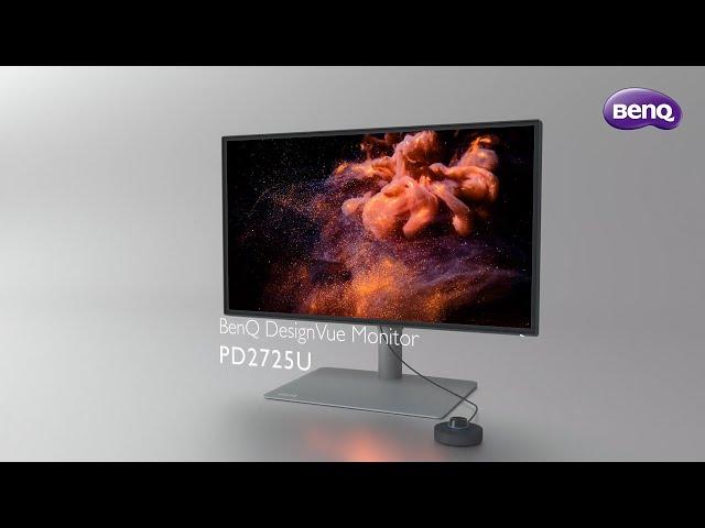 BenQ PD2725U - 4K Designer Monitor mit Thunderbolt 3 und USB-C