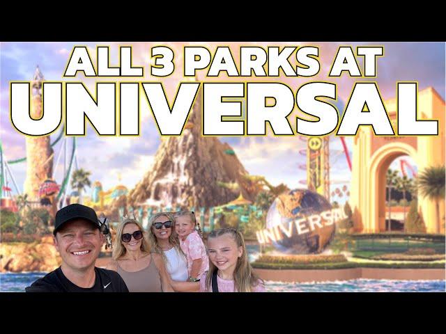 Universal Studios Vlog | All 3 Parks in 1 Day | Volcano Bay | Final Cinesational Fireworks | Aug 24