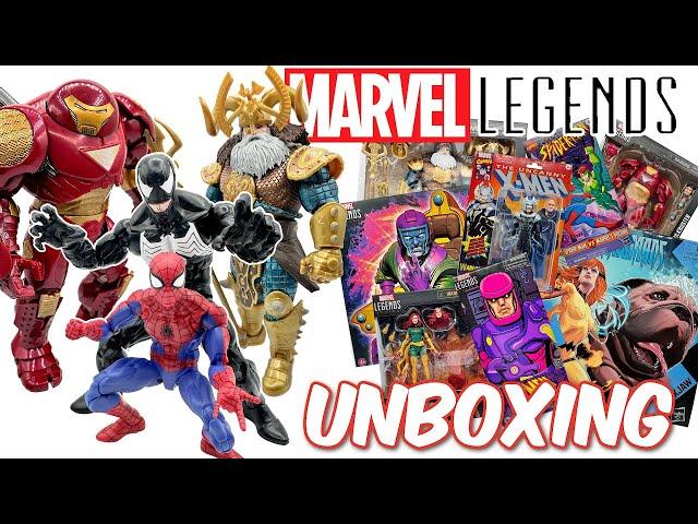 MEGA Marvel Legends Unboxing!  Spidey/Venom/Iron Man & More!!!