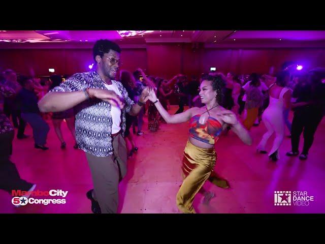 Terry SalsAlianza & Stephany Moore - social dancing @ Mambo City 5Stars Congress