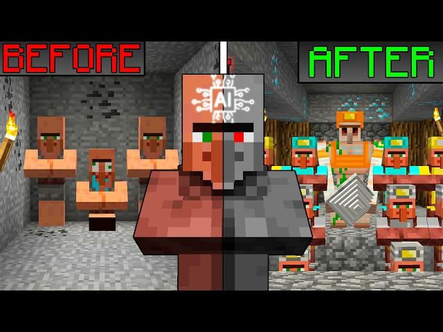 AI Villagers Simulate Underground CIVILIZATION in Minecraft... [1 EPISODE]