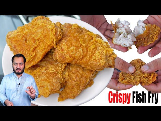 SUPER CRISPY FRIED FISH RECIPE | SIMPLE FISH FRY RECIPE