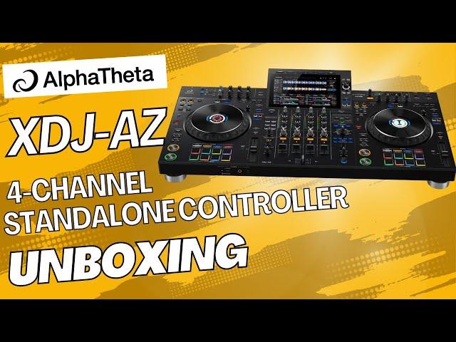 Unboxing the AlphaTheta XDJ AZ 4 Channel All in One DJ Controller