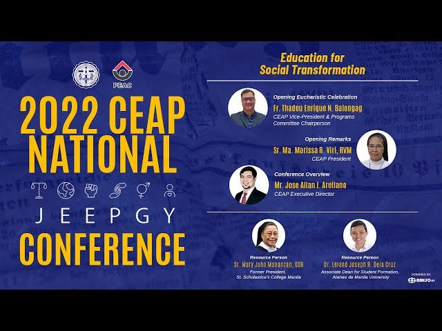 DAY 1: 2022 CEAP National JEEPGY Conference