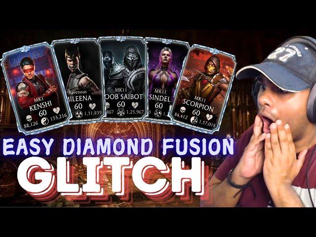 Easy Diamond Fusion GLITCH  | ZiaWraP Mk Mobile