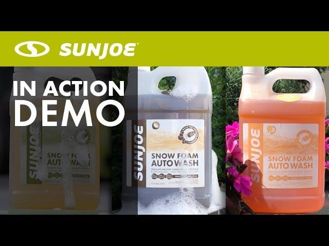 Sun Joe SPX-FCS1G Premium Car Wash Snow Foam - Now in 3 Scents! - In Action Demo