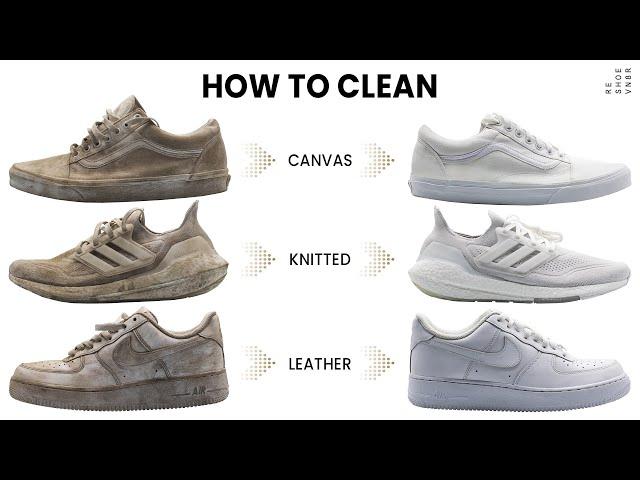 How To Clean Your White Sneakers | The Best Method