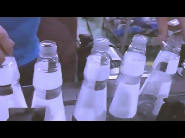 Conical bottles sticker labeling machine automatic labeler