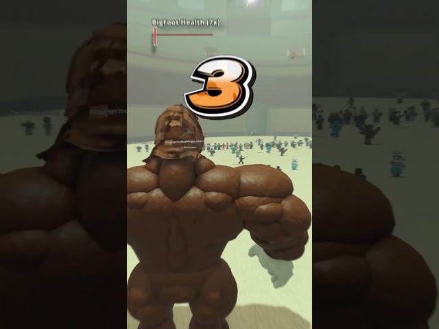 100 PLAYERS VS BIGFOOTS!