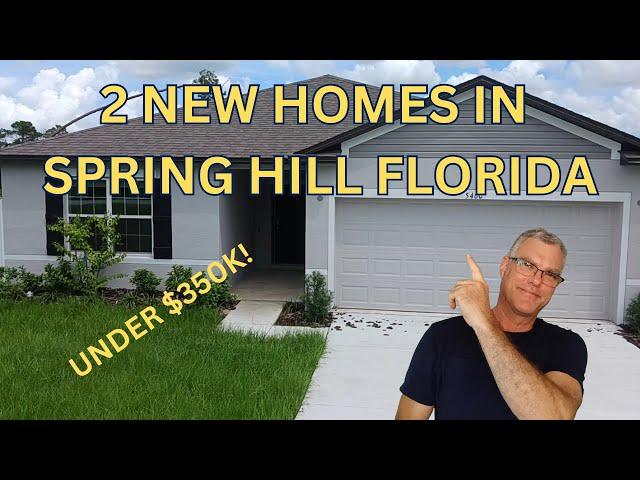 Inside 2 Beautiful New Homes For Sale in Spring Hill Florida