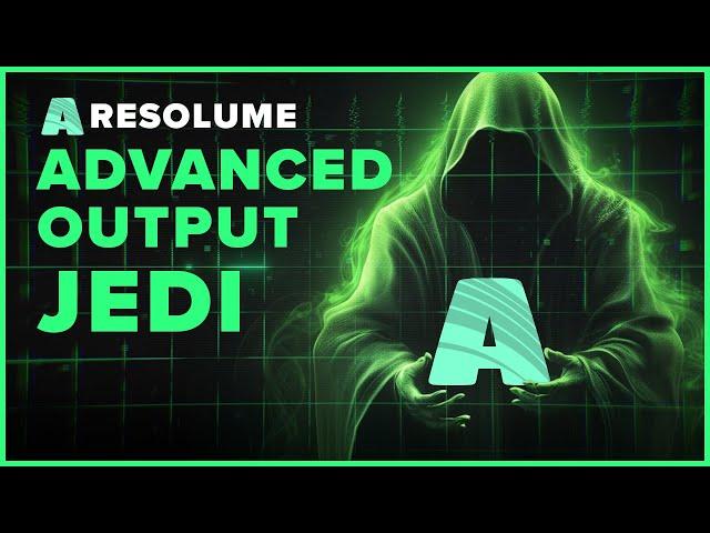 Level Up in Advanced Output | Resolume Quick Tip Tutorial