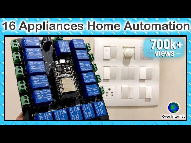 My biggest Home Automation project using ESP32 | IoT Projects | ESP32 Projects | Ubidots | LCSC