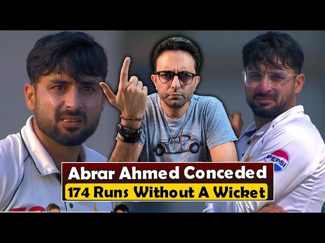 Abrar Ahmed conceded 174 runs without a wicket against England !!