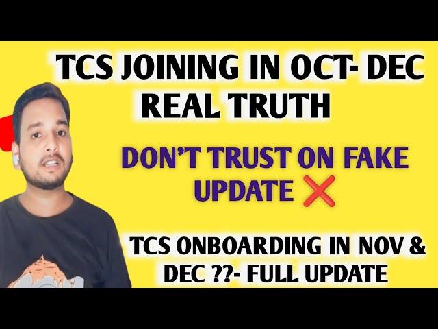 TCS Onboarding In Nov & Dec? | Confirm Joining For Remaining Candidates Till Dec | Interview Results