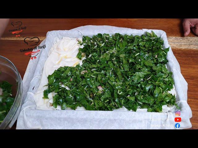 Spinach Pie Recipe from the Master / Get the Recipe from the Master / Pastry Recipes