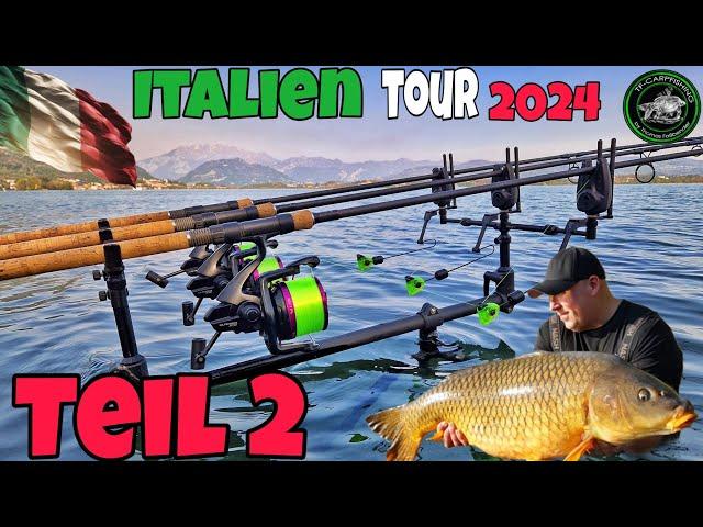 Karpfenangeln VTB 167 - Italien Tour 2024 - Teil 2  #italy #italien #pusiano #carpfishing #2024