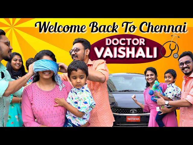  Vaishali ku Naanga kodutha Surprise || Doctor Vaishali is Back || Oru Long Drive Polama Makkale