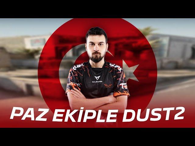 PAZ TÜRK EKİPLE TÜRK MAP'İNDE! | Fire Flux Paz Faceit