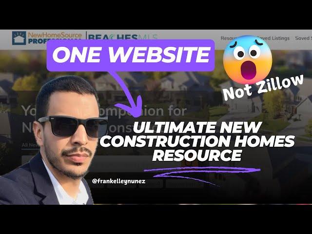 The SECRET Website Only Realtors Use to Find New Construction Homes in FL  -How You Can Access it!