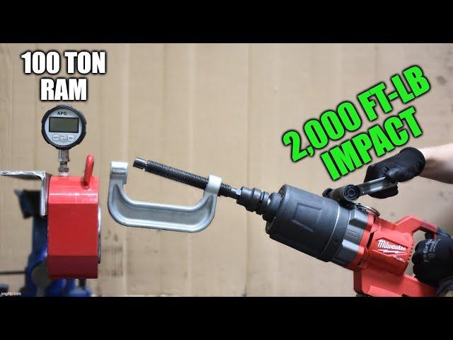 Exactly How Strong are Ball Joint Presses? Harbor Freight vs Amazon