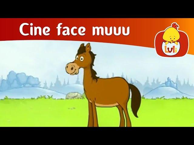 Cine face muuu? - Cal, pentru copii - Luli TV