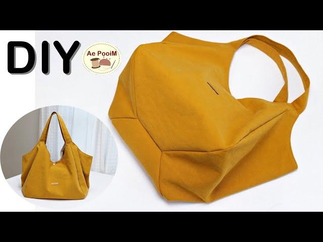 DIY CuteTote Bag, very easy making
