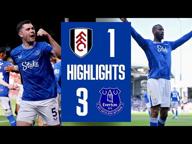 FULHAM 1-3 EVERTON | Premier League highlights