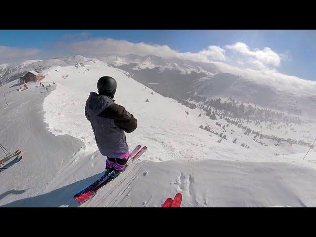 Skiing The STEEPEST Runs At COPPER MOUNTAIN!!