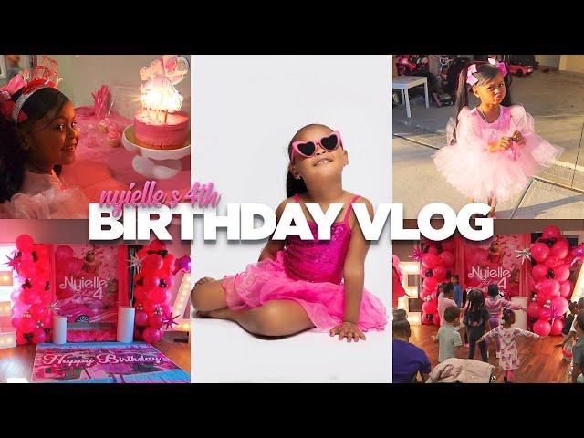 Nyielle’s 4th Birthday Party Vlog 