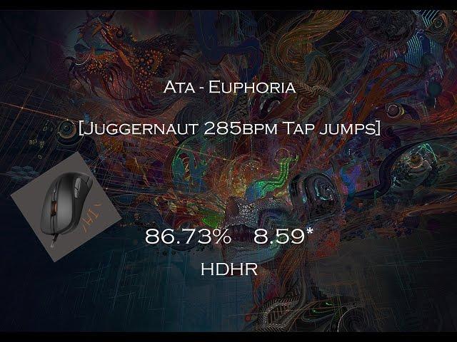 Ata - Euphoria [Juggernaut 285 bpm Tap jumps] HDHR 8.59*