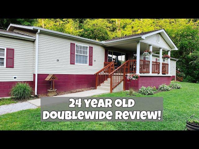 Older mobile home tour/walk around! Can a Manufactured home last 24 years?